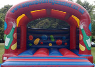 18x18 adult bouncy castle hire
